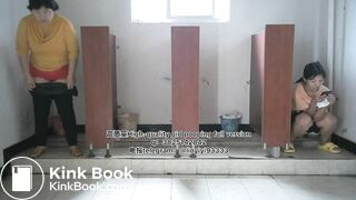 Beautiful girl poops in the toilet 67