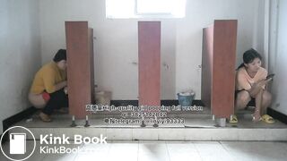 Beautiful girl poops in the toilet 67