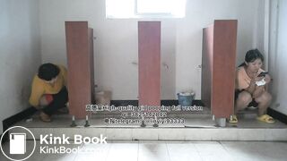 Beautiful girl poops in the toilet 67