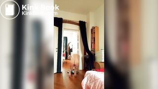 working again bedroom still nude