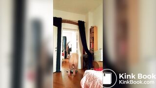 working again bedroom still nude