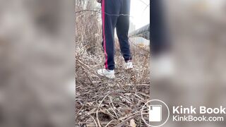 Korean Student Outdoors Diarrhea