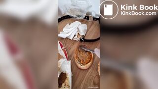 French slave eat shit