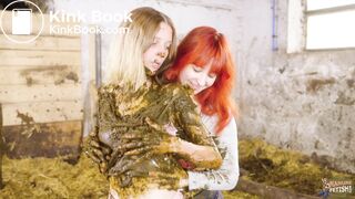 Sensual In Cowshit - lesbian fuck in cowshit