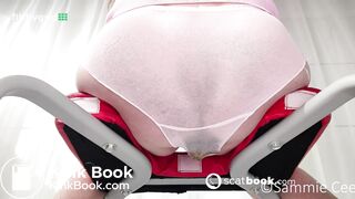 Sammiecee sheer pantypoop and struggle