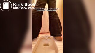 Beautiful girl poops in the toilet 71