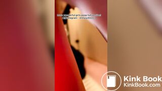 Beautiful girl poops in the toilet 71