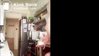 eating shrimps with saucy dick