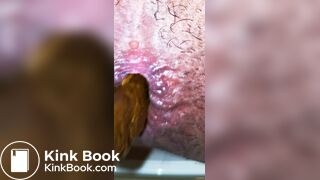 Japanese Boy Taking a Shit and Cleaning His Hole