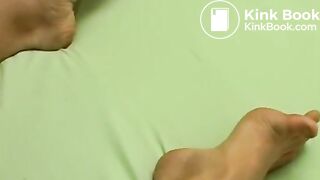 Boy wets his bed & cums