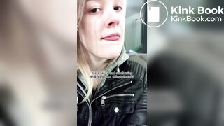 The girl's beautiful tongue and saliva 2