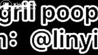 Beautiful girl poops in the toilet 81