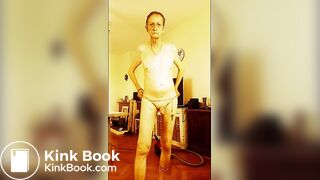 nude wearing chains bracelet and rings