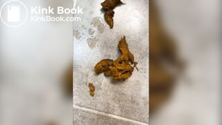 Hot Guy Shitting on the Bathroom Floor