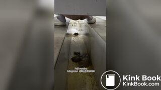 Beautiful girl poops in the toilet 91