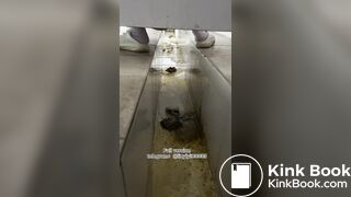 Beautiful girl poops in the toilet 91