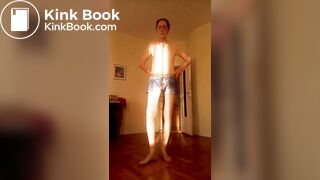 wearing a sexy revealing short