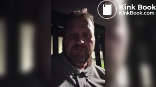 Fat Gay Kenneth Evensen Play with Shit