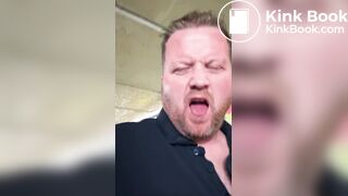 Kenneth Evensen Walks the Streets Covered in Shit