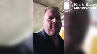 Kenneth Evensen Walks the Streets Covered in Shit