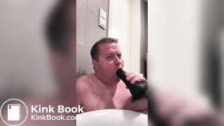 Public Toilet Pig Kenneth Evensen Eats Shit and Covers Himself