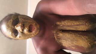 Ebony MILF Sam shit show