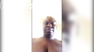 Ebony MILF Sam shit and lick