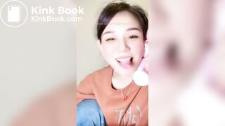 Girl's sexy long tongue 3