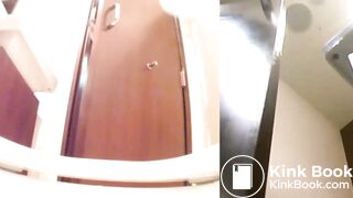 Young Japan Guy With Hairy Ass Takes a Shit (Bowl Cam)