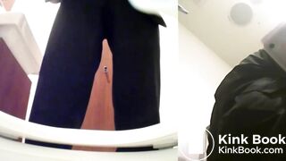 Young Japan Guy With Hairy Ass Takes a Shit (Bowl Cam)