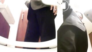 Young Japan Guy With Hairy Ass Takes a Shit (Bowl Cam)