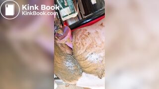 Scat fuck machine