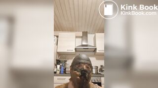 Shit smearing all over me