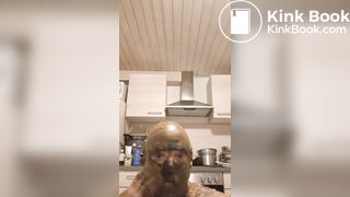 Shit smearing all over me