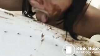 女友舔自己的屎