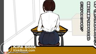 A girl had diarrhea and farted during class.