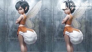 Captive Crysta (watch on your phone!) (Side-by-side 3D)