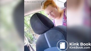 BBW Leaves A Huge Pile of Shit On Side of Car