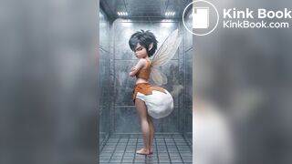 Captive Crysta (watch on your phone!) (Anaglyph 3D)