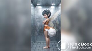 Captive Crysta (watch on your phone!) (Anaglyph 3D)