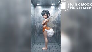Captive Crysta (watch on your phone!) (Anaglyph 3D)