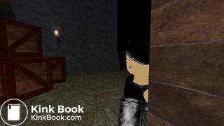 An Ogre Woman destroys the toilet