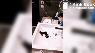 Desperate sink shit urgent cramps and explosive release