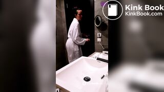Desperate sink shit urgent cramps and explosive release