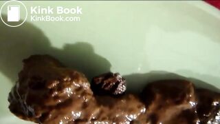Extremely Close Up Loose Shit