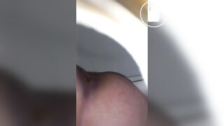 good soft poop from girl with nice ass