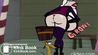 2 stupid Dogs, Witch Vore and Digestion.