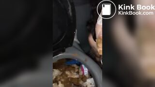Portapotty cleaning