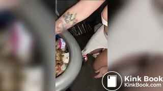 Portapotty cleaning