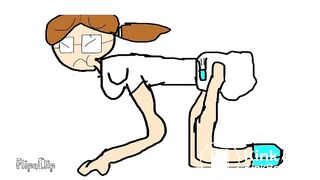 Diaper girl animation - video 3